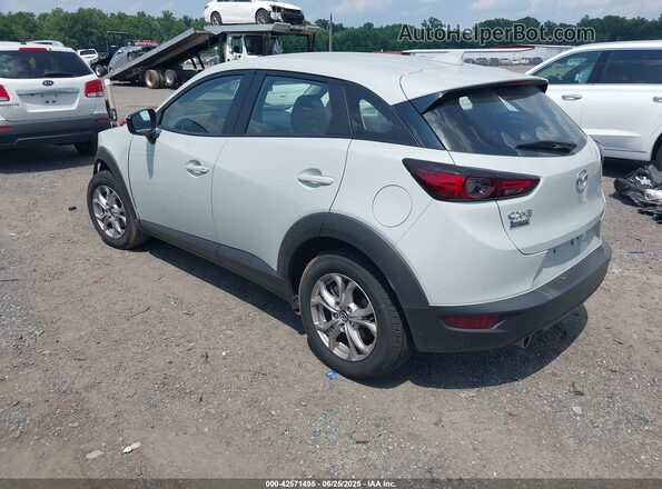 JM1DKDB75M1503455 2021 MAZDA CX-3 Серебряный Задняя левая четверть