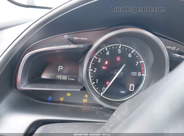 JM1DKDB75M1503455 2021 MAZDA CX-3 Серебряный Вид задних сидений