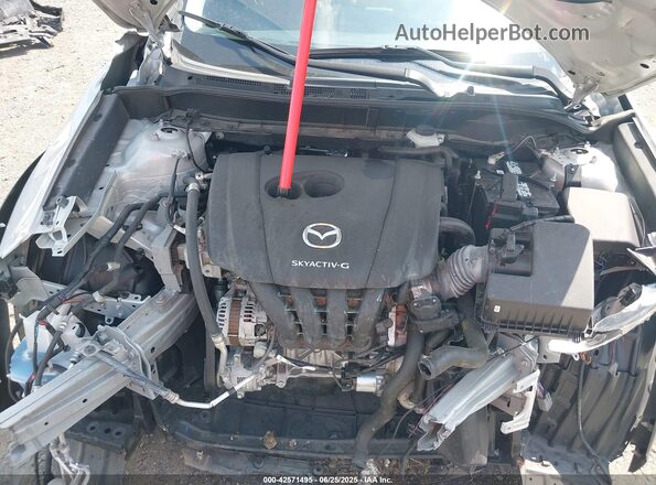JM1DKDB75M1503455 2021 MAZDA CX-3 Серебряный Вид сзади
