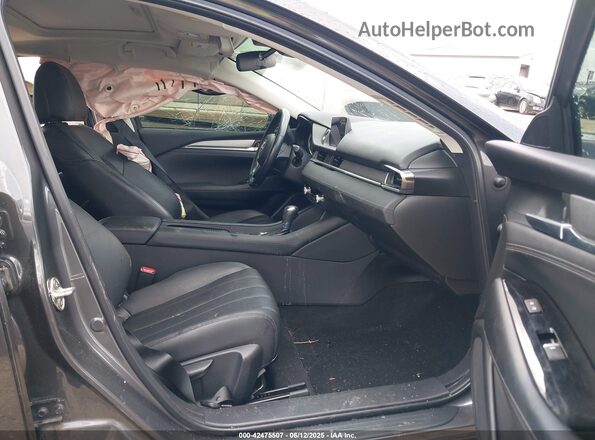 JM1GL1VM4M1617053 2021 MAZDA 6 Серый Вид салона спереди