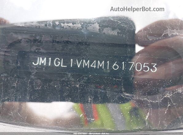 JM1GL1VM4M1617053 2021 MAZDA 6 Серый Вид подкапотного пространства