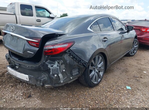 JM1GL1VM4M1617053 2021 MAZDA 6 Серый Задняя правая четверть
