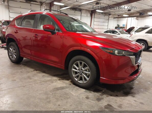 JM3KFBCL1S0541173 2025 MAZDA CX-5 Красный Передняя правая четверть