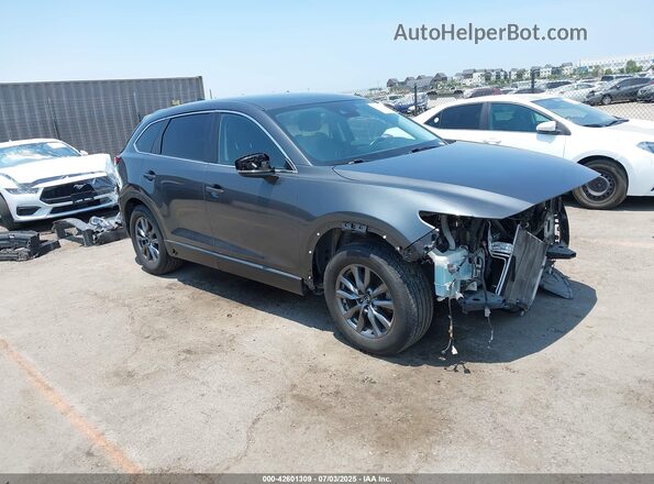 JM3TCBBY7M0520437 2021 MAZDA CX-9 Gray Delantero derecho