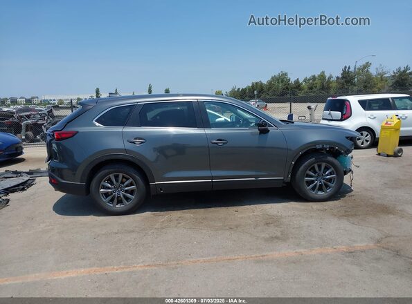 JM3TCBBY7M0520437 2021 MAZDA CX-9 Gray Vista interior de 360 grados