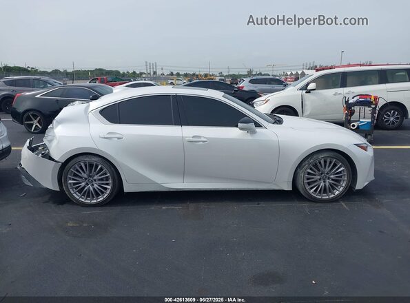 JTHDA1D25P5128391 2023 LEXUS IS White Rear interior view