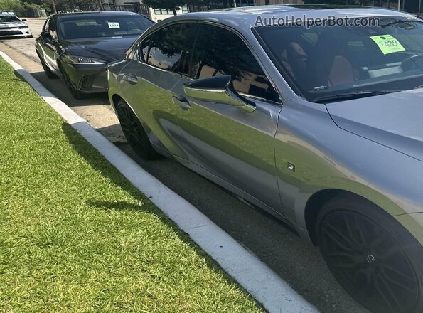 JTHGZ1B21P5071146 2023 LEXUS IS 350 Серебряный Передняя правая четверть
