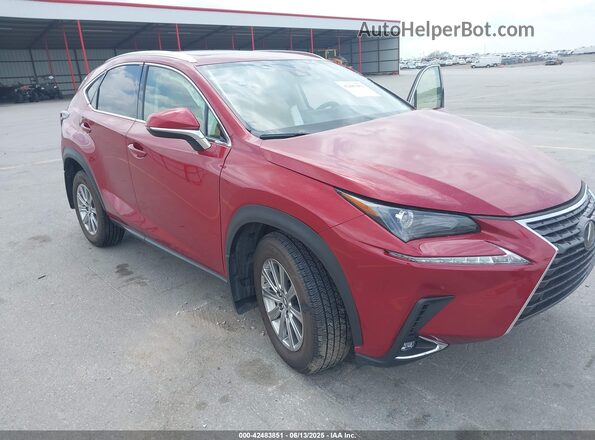 JTJDARDZXL2235863 2020 LEXUS NX 300 Red Przód prawy