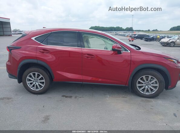 JTJDARDZXL2235863 2020 LEXUS NX 300 Red Widok zestawu wskaźników