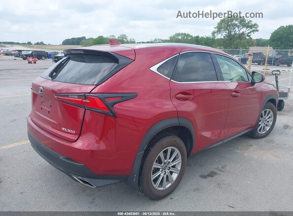 JTJDARDZXL2235863 2020 LEXUS NX 300 Red Tył prawy