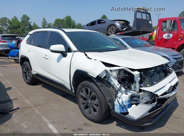 JTM16RFV7ND526801 2022 TOYOTA RAV4 Белый Передняя правая четверть