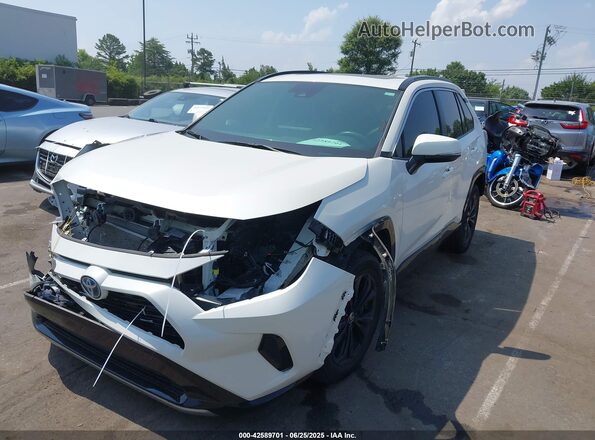 JTM16RFV7ND526801 2022 TOYOTA RAV4 Белый Передняя левая четверть