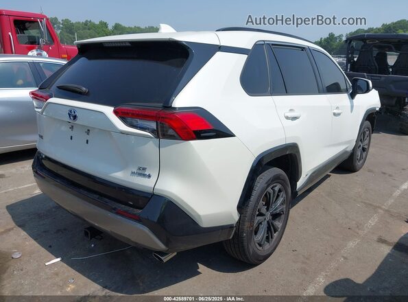 JTM16RFV7ND526801 2022 TOYOTA RAV4 Белый Задняя правая четверть