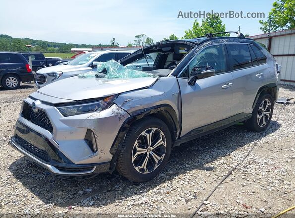 JTMFB3FV3MD050320 2021 TOYOTA RAV4 PRIME Silver Передня ліва чверть