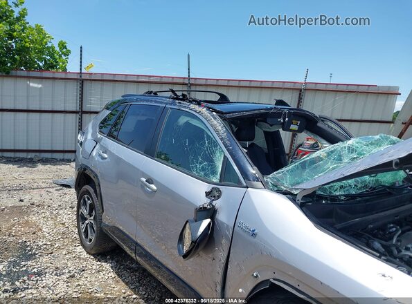 JTMFB3FV3MD050320 2021 TOYOTA RAV4 PRIME Silver Вид спереду