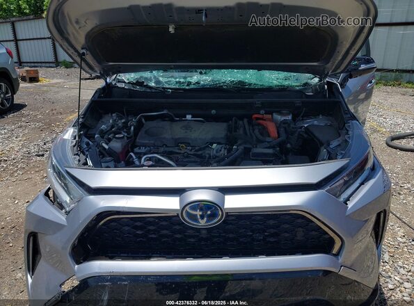 JTMFB3FV3MD050320 2021 TOYOTA RAV4 PRIME Silver Вид ззаду