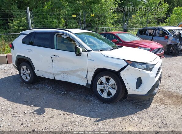 JTMMWRFV4MD115822 2021 TOYOTA LE Белый Передняя правая четверть