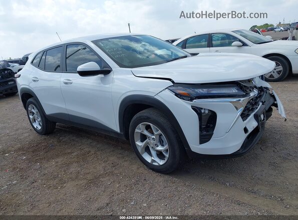KL77LFEPXSC055777 2025 CHEVROLET TRAX White წინა მარჯვენა