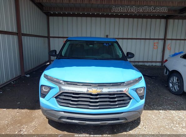 KL79MMS25RB139900 2024 CHEVROLET TRAILBLAZER Blue Առջևի վահանակի տեսք