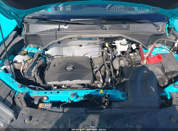 KL79MTSL6MB148598 2021 CHEVROLET TRAILBLAZER Teal Вид ззаду