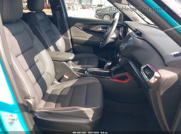 KL79MTSL6MB148598 2021 CHEVROLET TRAILBLAZER Teal Вид салону спереду