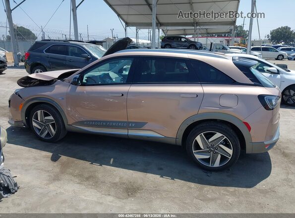 KM8J84A64PU036621 2023 HYUNDAI NEXO Brown Widok wnętrza z tyłu