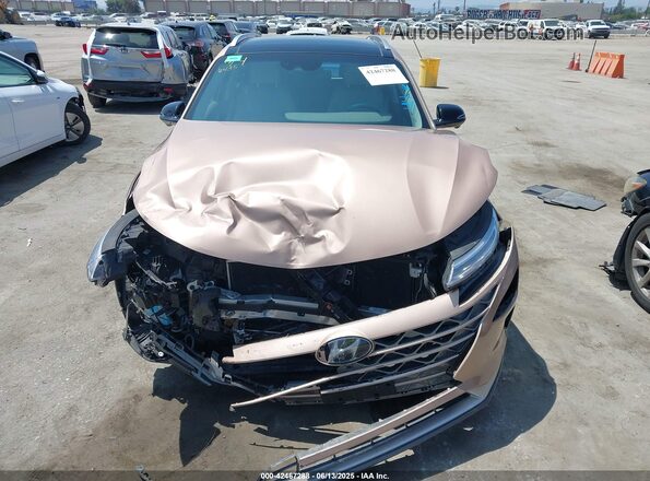 KM8J84A64PU036621 2023 HYUNDAI NEXO Brown Widok deski rozdzielczej
