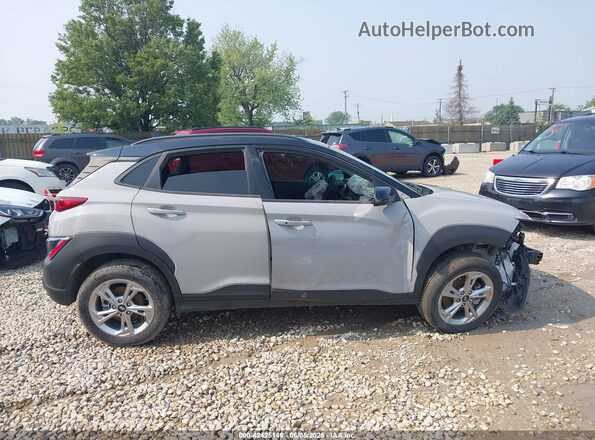 KM8K6CAB5PU997553 2023 HYUNDAI KONA Gray Widok zestawu wskaźników