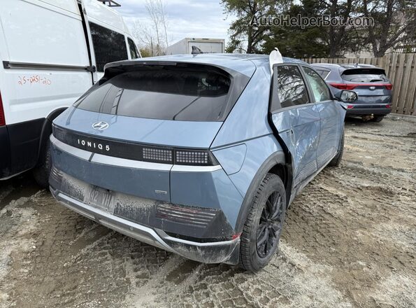 KM8KNDDF9RU329331 2024 HYUNDAI IONIQ Blue Задня права чверть