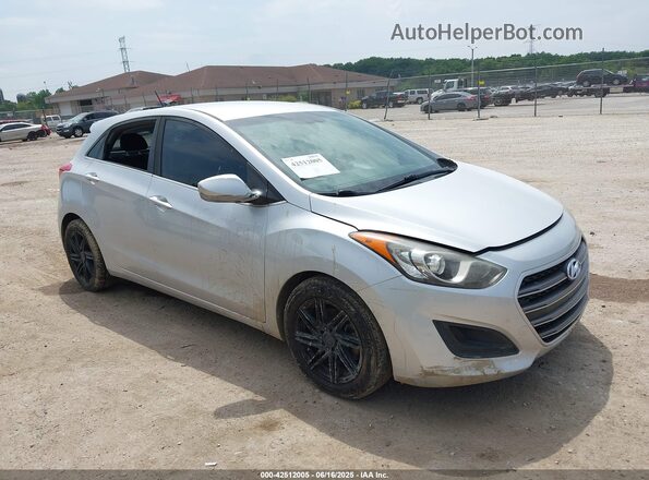 KMHD35LH8HU360690 2017 HYUNDAI ELANTRA GT Silver Front right