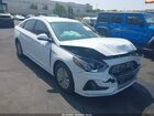 2019 Hyundai Sonata Hybrid Se White vin: KMHE24L33KA088774