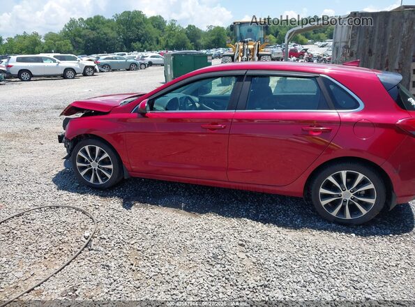 KMHH35LE9JU011146 2018 HYUNDAI ELANTRA GT Красный Панорамный вид салона 360°
