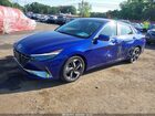 2021 Hyundai Elantra Limited Dark Blue vin: KMHLP4AG1MU121416