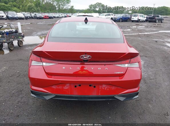 KMHLP4AG9PU506548 2023 HYUNDAI ELANTRA Red 