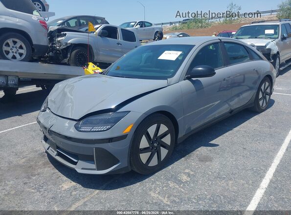 KMHM24AA0RA072152 2024 HYUNDAI IONIQ 6 Серый Передняя левая четверть