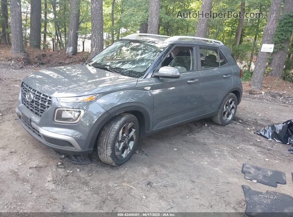 KMHRC8A31SU355756 2025 HYUNDAI VENUE Gray Front left