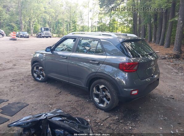 KMHRC8A31SU355756 2025 HYUNDAI VENUE Gray Rear left