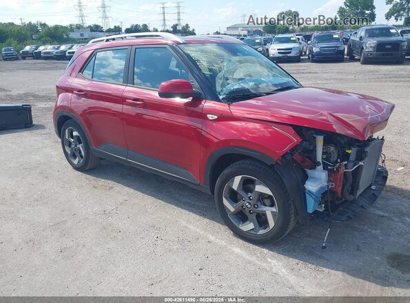 KMHRC8A32PU221135 2023 HYUNDAI VENUE Красный Передняя правая четверть
