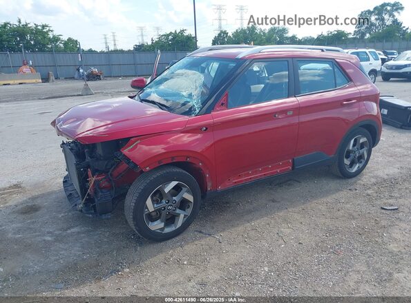 KMHRC8A32PU221135 2023 HYUNDAI VENUE Красный Передняя левая четверть