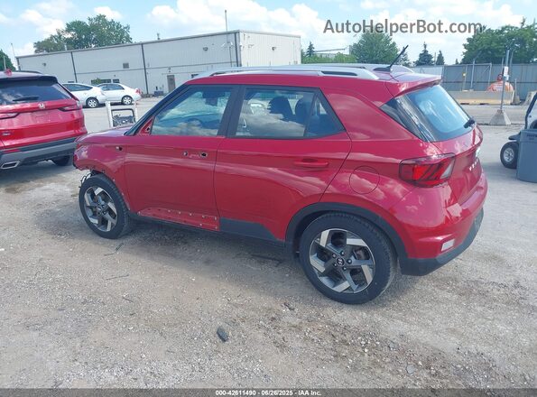KMHRC8A32PU221135 2023 HYUNDAI VENUE Красный Задняя левая четверть
