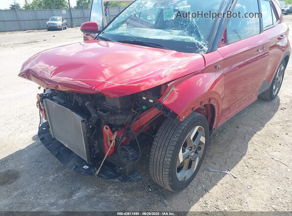KMHRC8A32PU221135 2023 HYUNDAI VENUE Красный Вид спереди