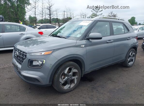 KMHRC8A33PU237232 2023 HYUNDAI VENUE Серый Передняя левая четверть