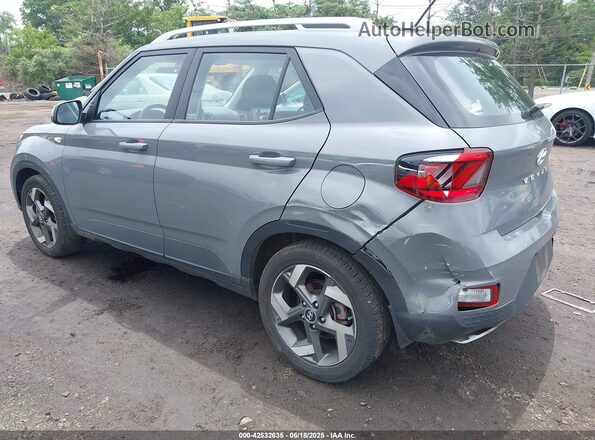 KMHRC8A33PU237232 2023 HYUNDAI VENUE Серый Задняя левая четверть