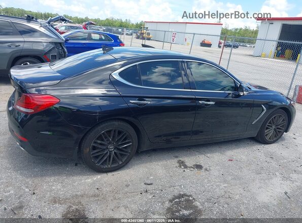 KMTG34LA9LU063789 2020 GENESIS G70 Черный Вид задней части салона