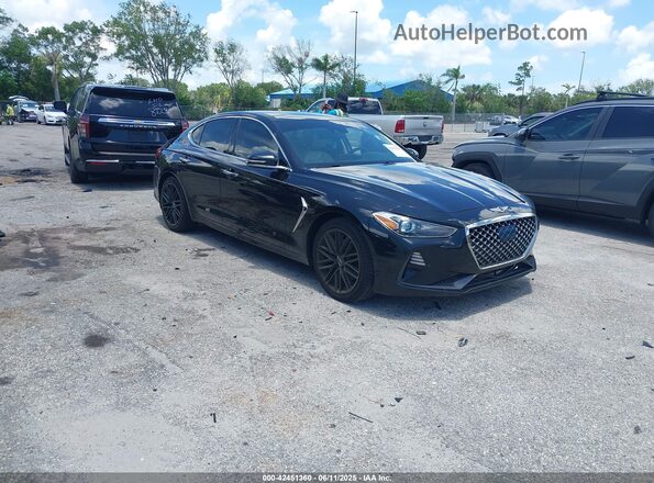 KMTG34LA9LU063789 2020 GENESIS G70 Черный Передняя правая четверть