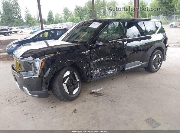 KNDAA5S26R6037657 2024 KIA EV9 Черный Передняя левая четверть