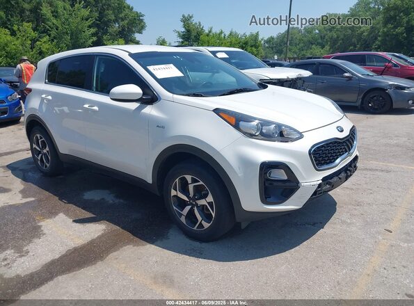 KNDPMCAC1M7932928 2021 KIA SPORTAGE White Передня права чверть