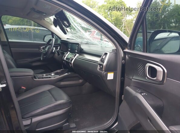 KNDRH4LG6M5034839 2021 KIA SORENTO HYBRID Черный Вид салона спереди