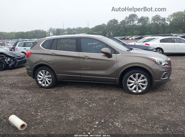 LRBFXESX8GD170475 2016 BUICK ENVISION Brown Вид щитка приладів