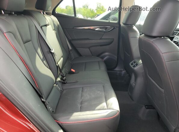 LRBFZPR41PD081235 2023 BUICK ENVISION Red Вид задньої частини салону